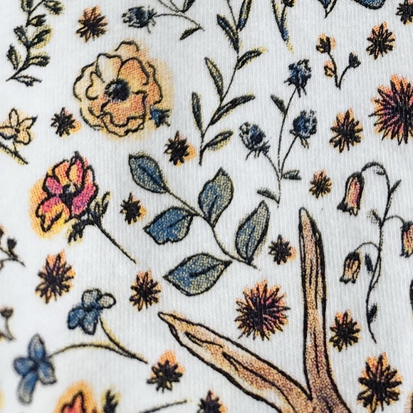 NWT Ettie + H Sadie Floral Tree Long Sleeve Tee - 5T - Picture 7 of 7